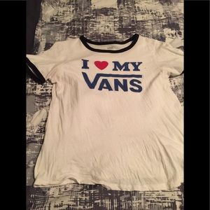 Vans T-shirt. Large